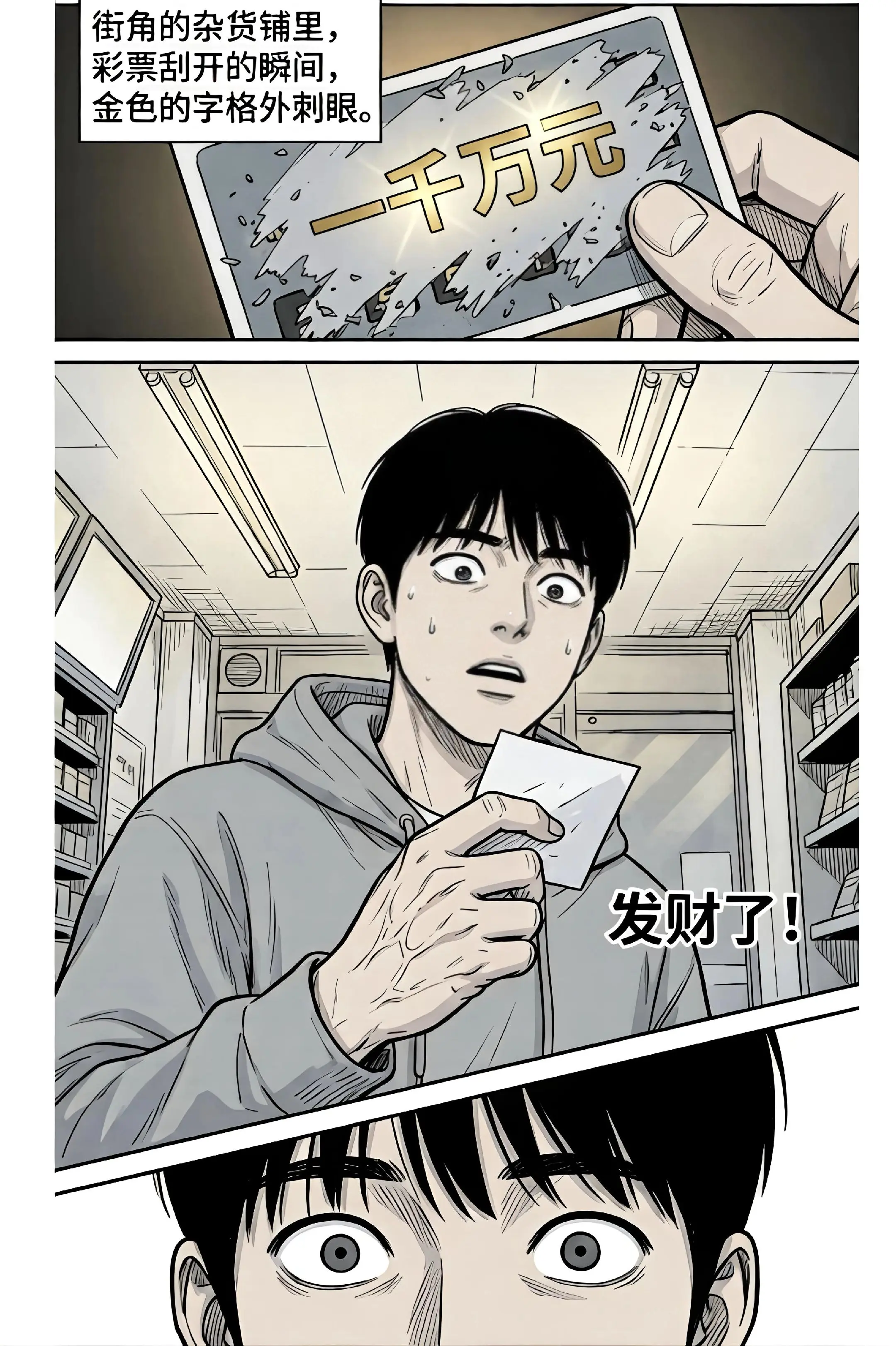 “当你中了一千万，事先查好攻略”