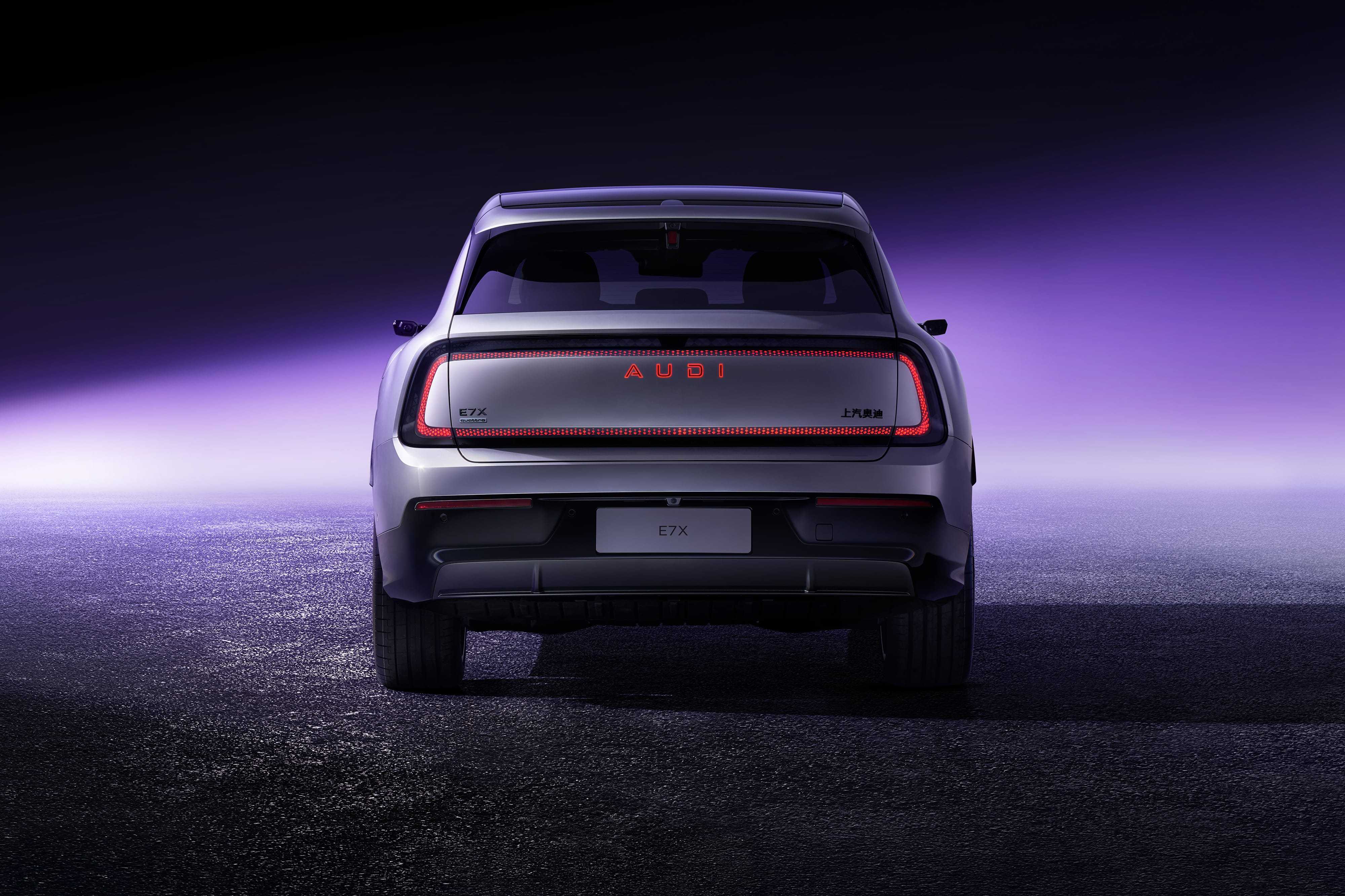 新车AUDI E7X 