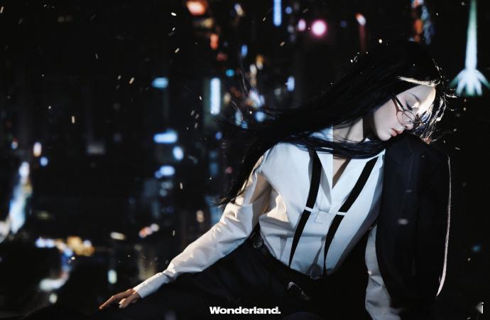 陈都最新wonderland杂志，好有科技感和未来感，学霸学姐拯救世界，又欲又飒