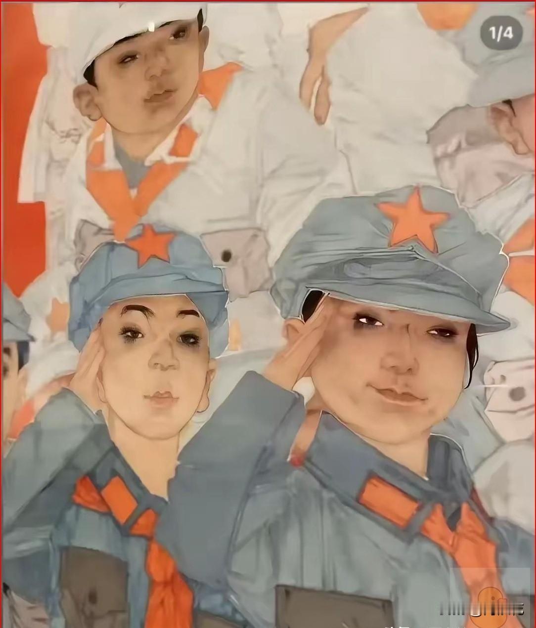 图画里的这种眼神，大家有没有觉得熟悉？前两年有个品牌设计师眼里的中国人，是不是就
