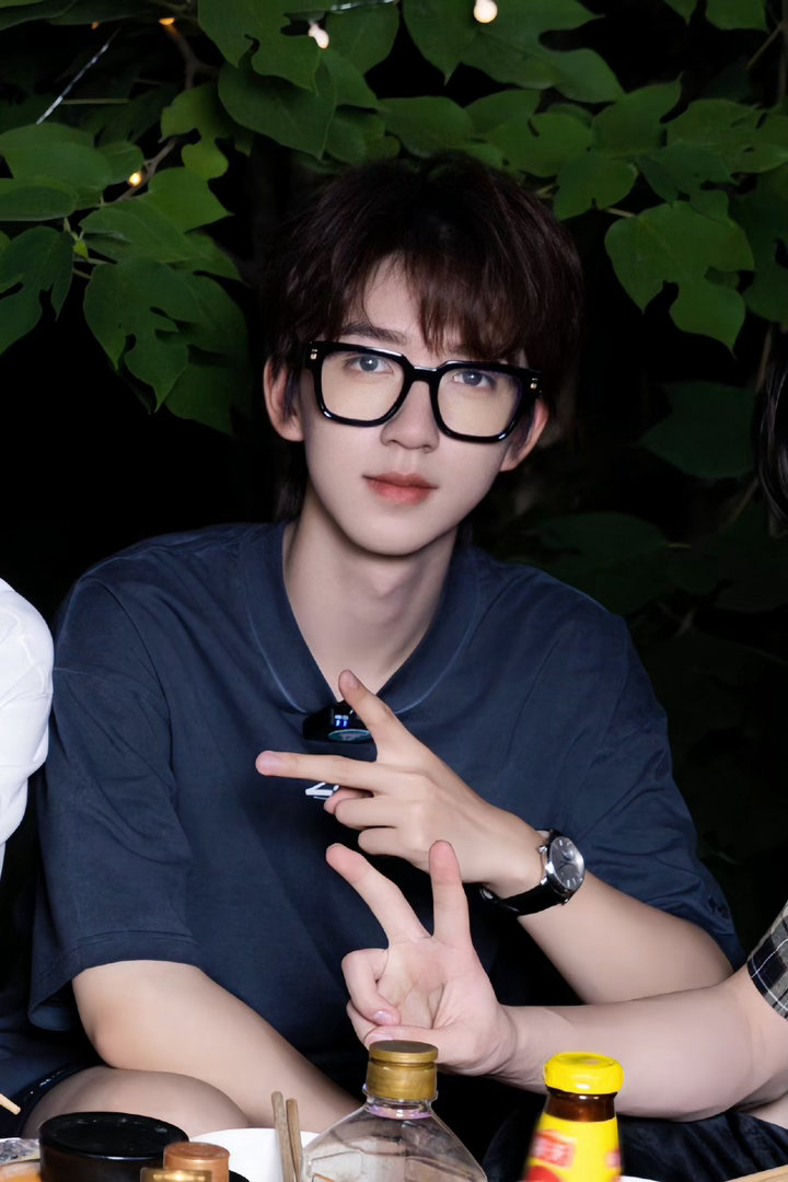 贺峻霖不知道我的身材很曼妙五十公里桃花坞 贺峻霖对着阿如那跳舞那段，阿如那的表情