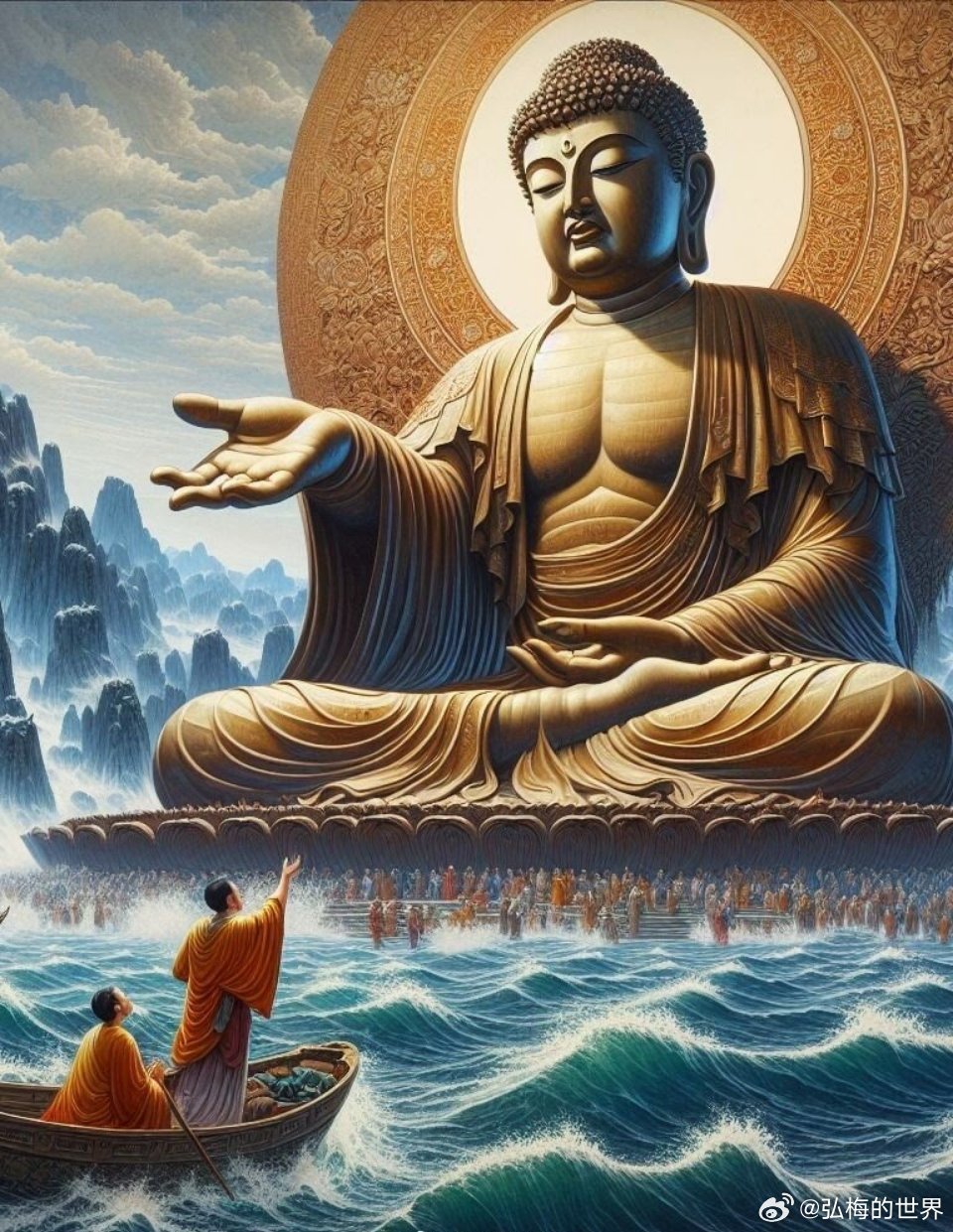 渐渐鸡皮鹤发，看看老态龙钟。假饶金玉满堂，难免衰残老病。任汝千般快乐，无常总是到