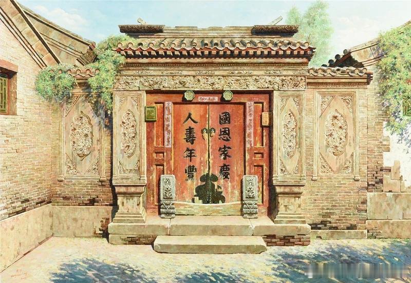 2005年北京，油画 
