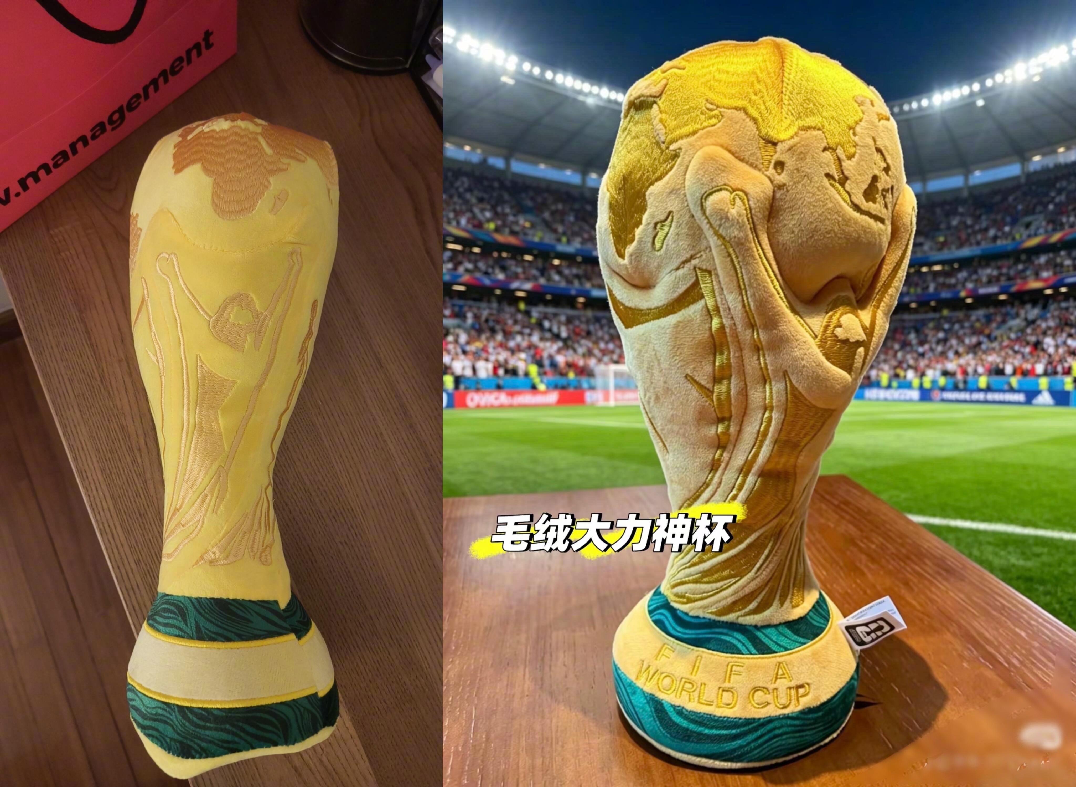 贪便宜买的大力神杯非正经观战世界杯