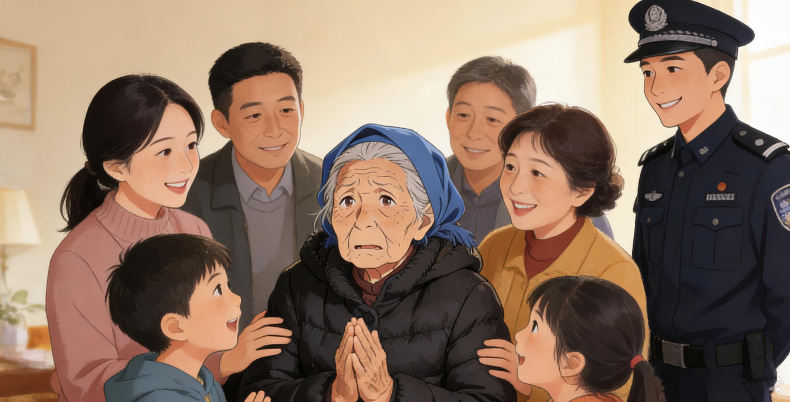 外省八旬老人浙江迷路民警一碗热饭暖出团圆路一碗热饭暖的是胃，更是异乡老人的心❤️