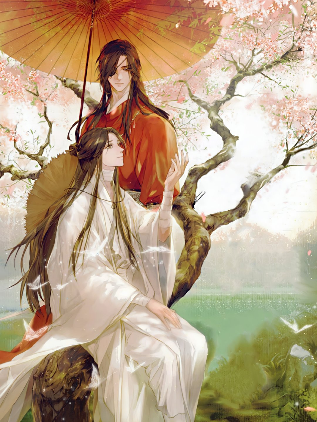 天官赐福花怜天官赐福韩版插图吼吼看！可以拿去当壁纸辣