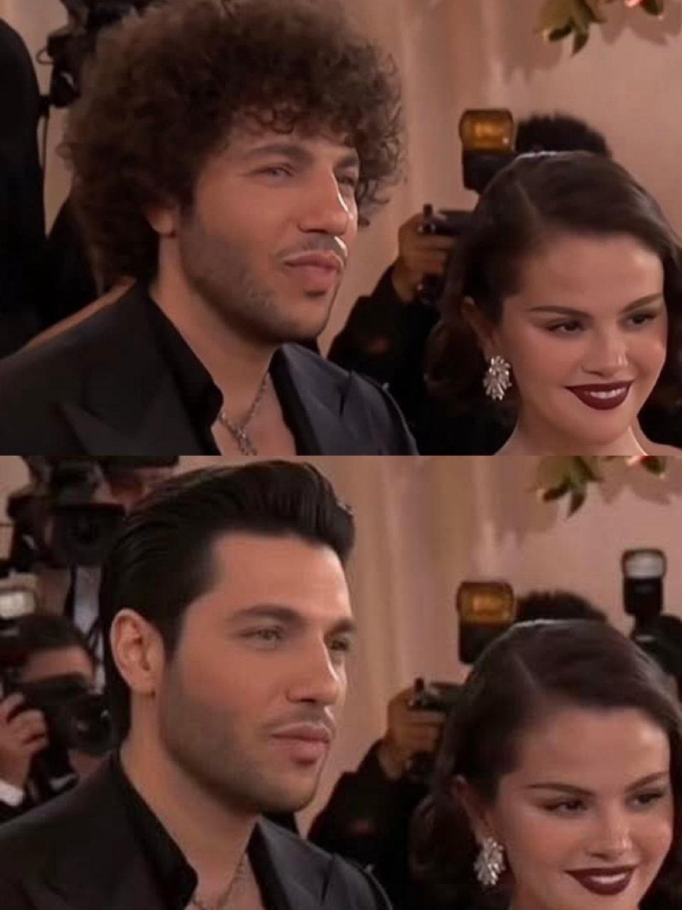 欧美娱圈大型“网友操碎心”现场！赛琳娜携丈夫本尼·布兰科亮相金球奖红毯后，本尼的