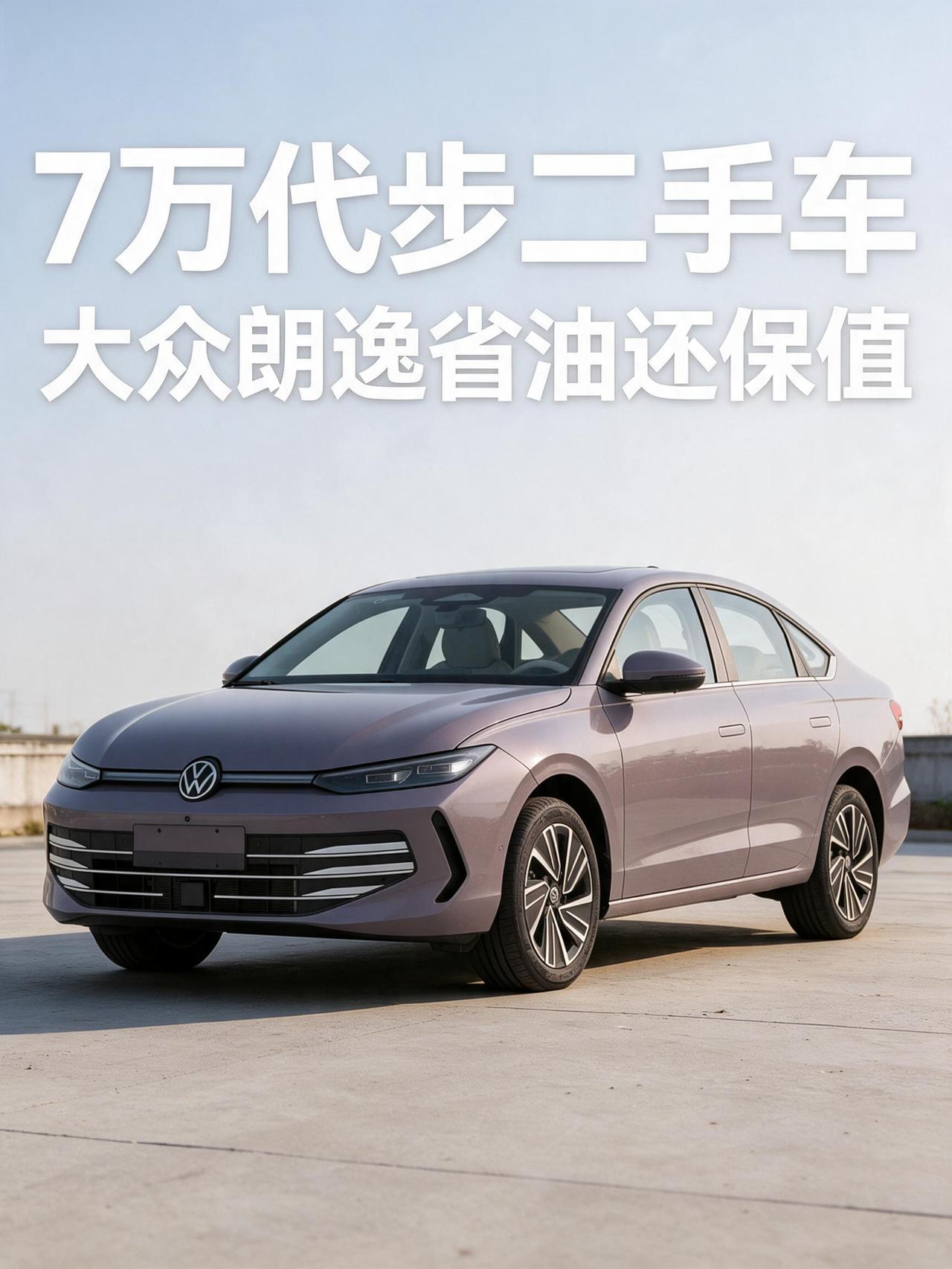 7万代步二手车怎么选？大众朗逸省油还保值
💥预算 6–8 万想买台皮实省心的二