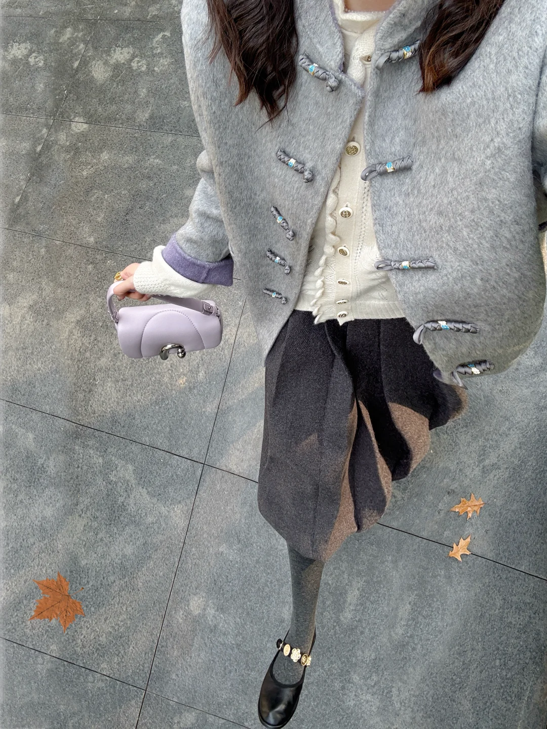 秋冬穿的漂亮呢子🍂新中式大衣也太绝了叭！