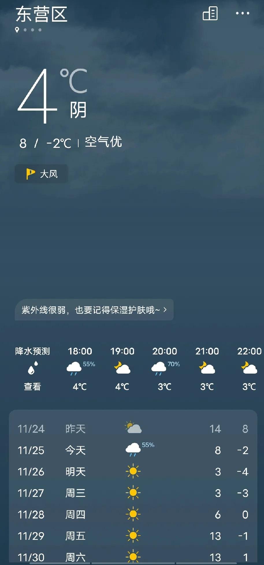 别地儿下雪，东营下起了雨，早上起来，窗户外面就雨雾朦朦的。


感觉不像以前了，