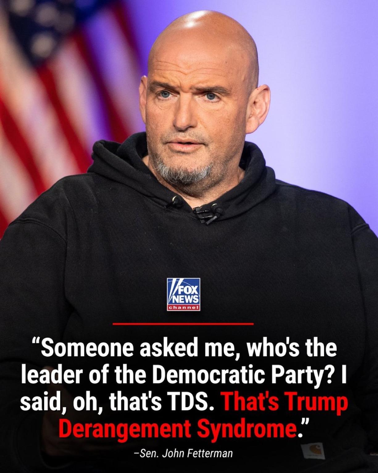 美国国会宾夕法尼亚州民主党参议员约翰·费特曼 (John Fetterman) 