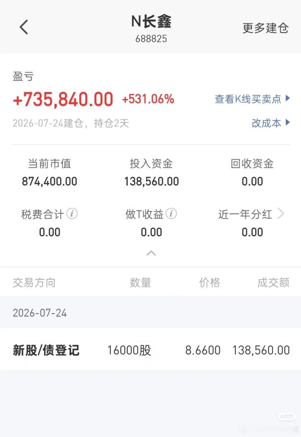 长鑫科技两天70多万，让普通人情何以堪呀，打螺丝手打肿2年也赚不了70万 
