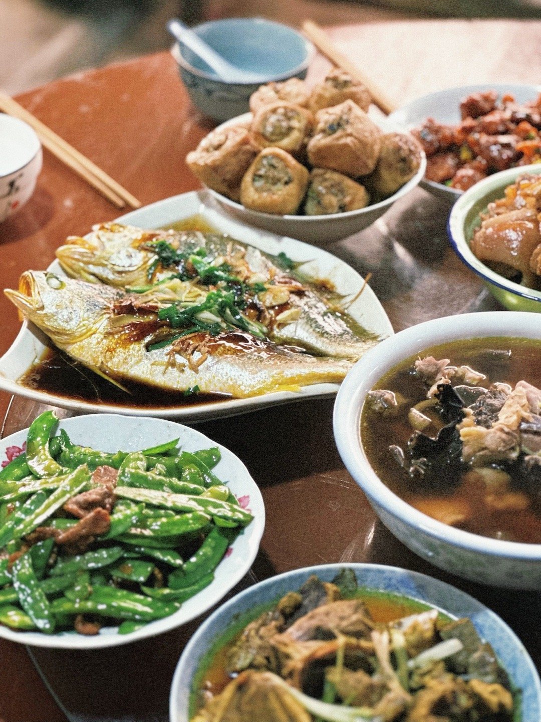 四点多我就在奶奶家吃完年夜饭了 你们吃了吗 看看各ip都吃啥[开学季] ​​​