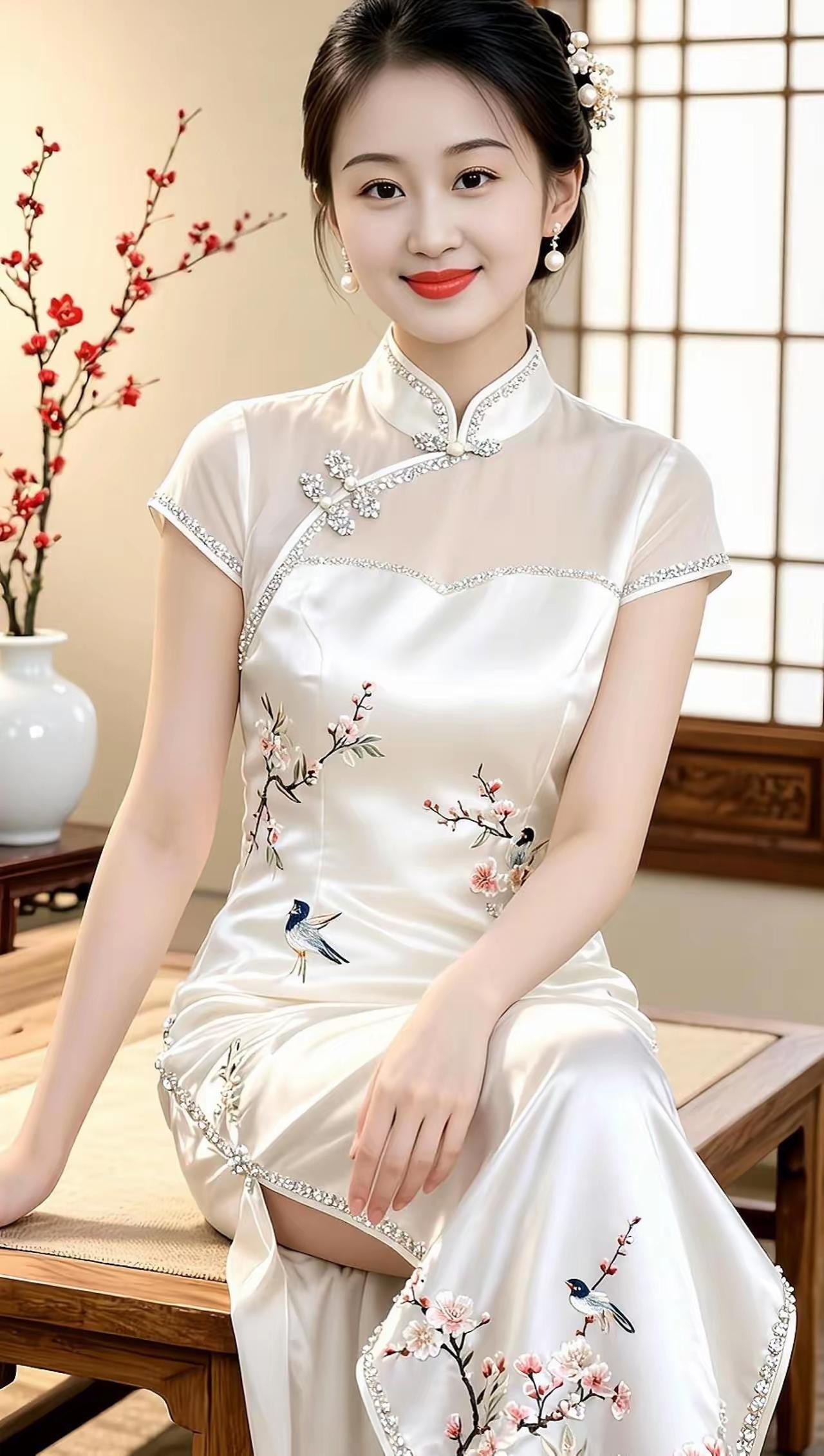 优雅旗袍，韵味十足，尽显东方之美！