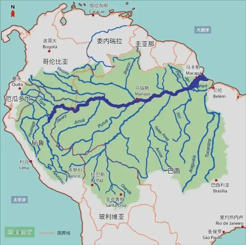 世界上有两条河流，一条叫亚马逊，一条叫其他。
亚马逊河有多夸张呢？叫河完全就是侮