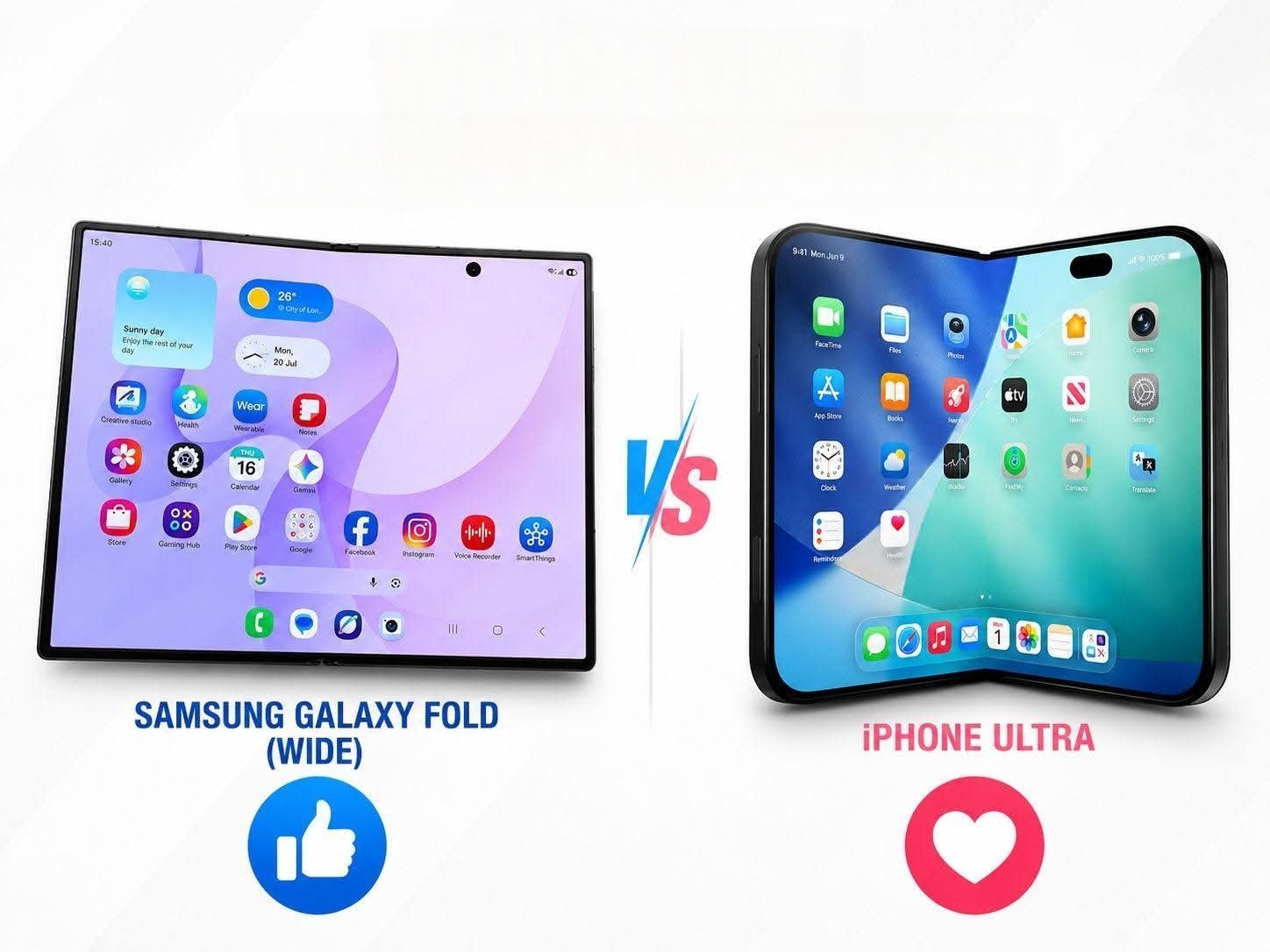 首款折叠iPhoneiPhone首款折叠屏手机就是阔折叠，是不是又一次证明了华为