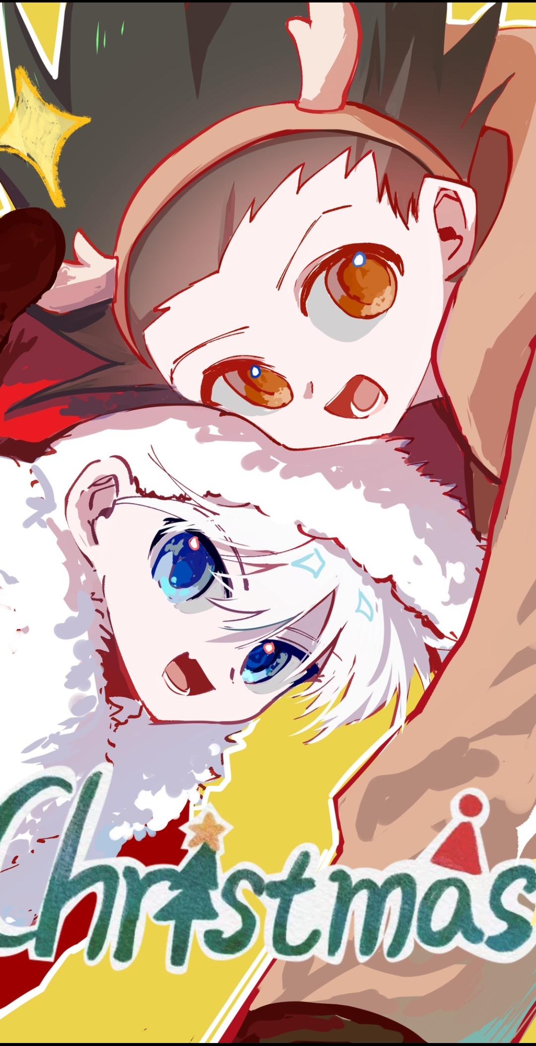 圣诞快乐！小猫小狗拍照片