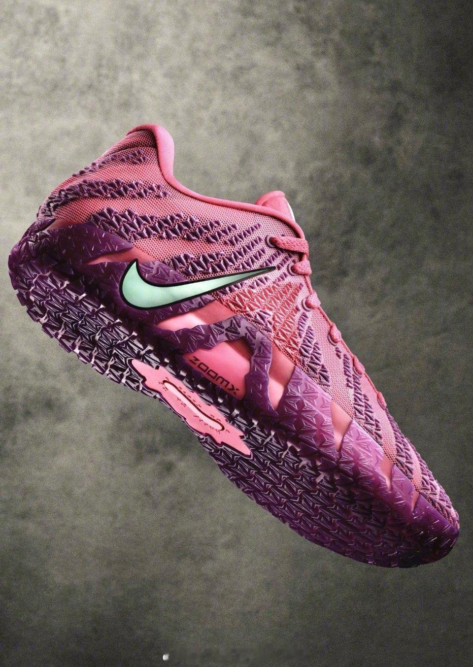 莫兰特 Nike Ja 3细节一览！全掌Zoom X，外观真的无敌漂亮啊，三代里