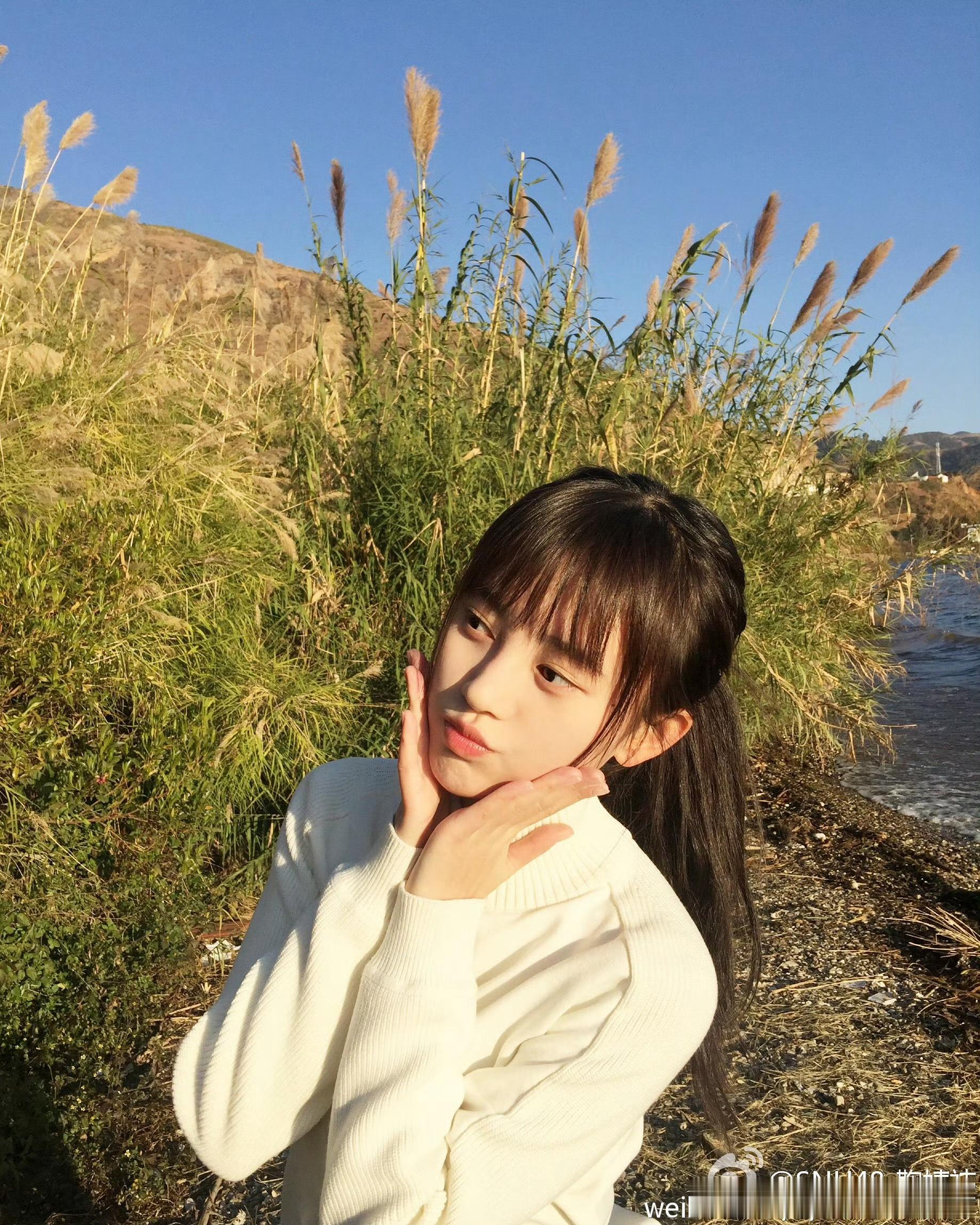 jjy鞠婧祎阿黛jjy鞠婧祎来战“枫叶被风拂起又掉落，入眼的是眉眼带笑的她 秋冬