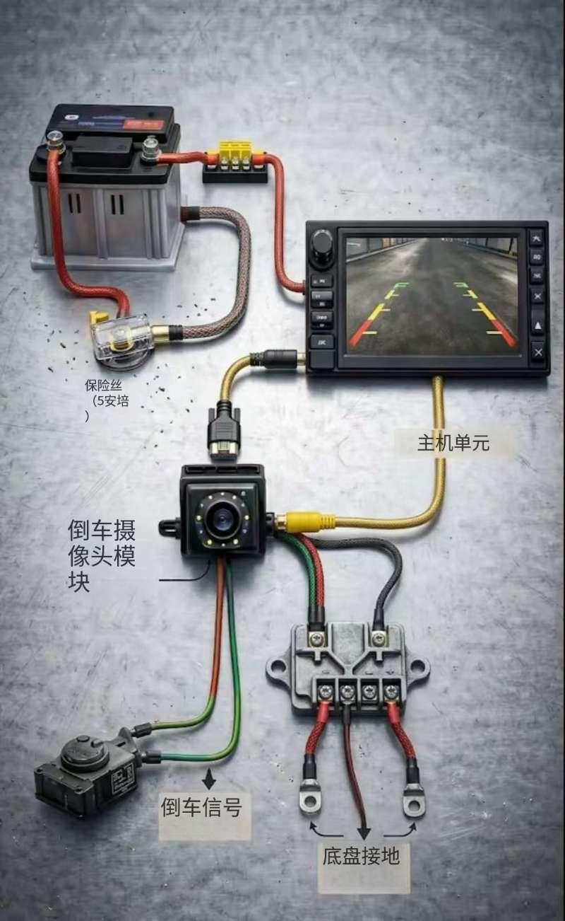 还在蹭保险杠、喊人帮忙看倒车？别遭罪了！
 
很多人不敢自己装倒车影像，觉得这是