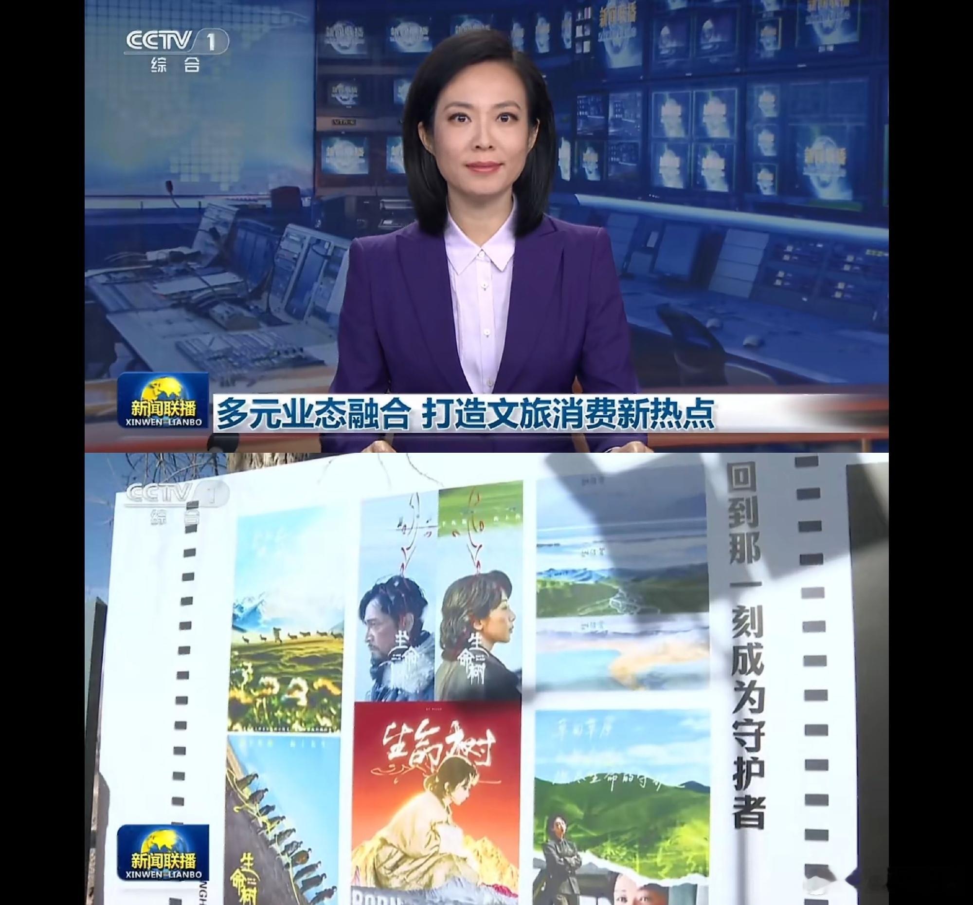 杨紫生命树登上新闻联播 都说自己的剧带火了一座城！但上全国最具权威性与影响力新闻