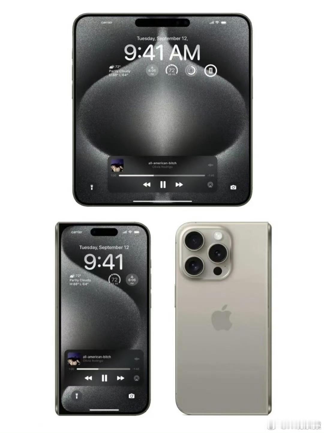 可折叠iPhone售价1.5万元对于苹果手机来说不算贵，买的人应该很多。 ​​​