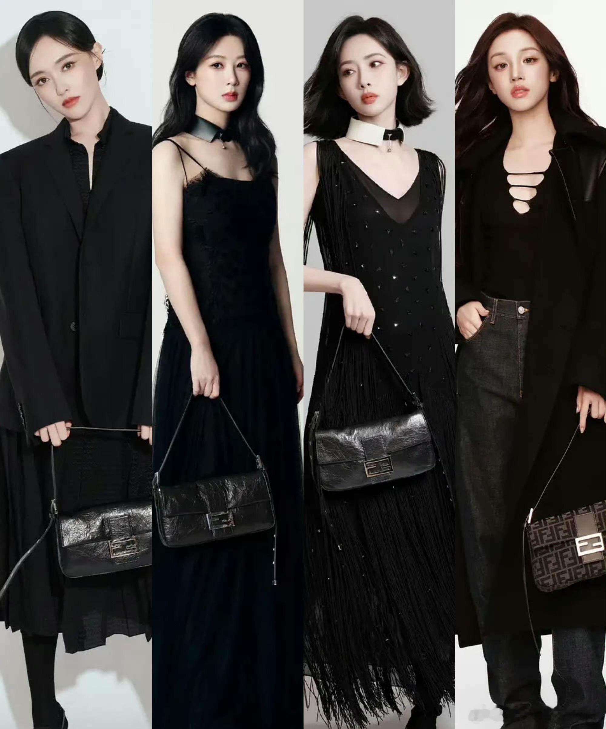Fendi 女明星对比图来了大家觉得谁更胜一筹？ 