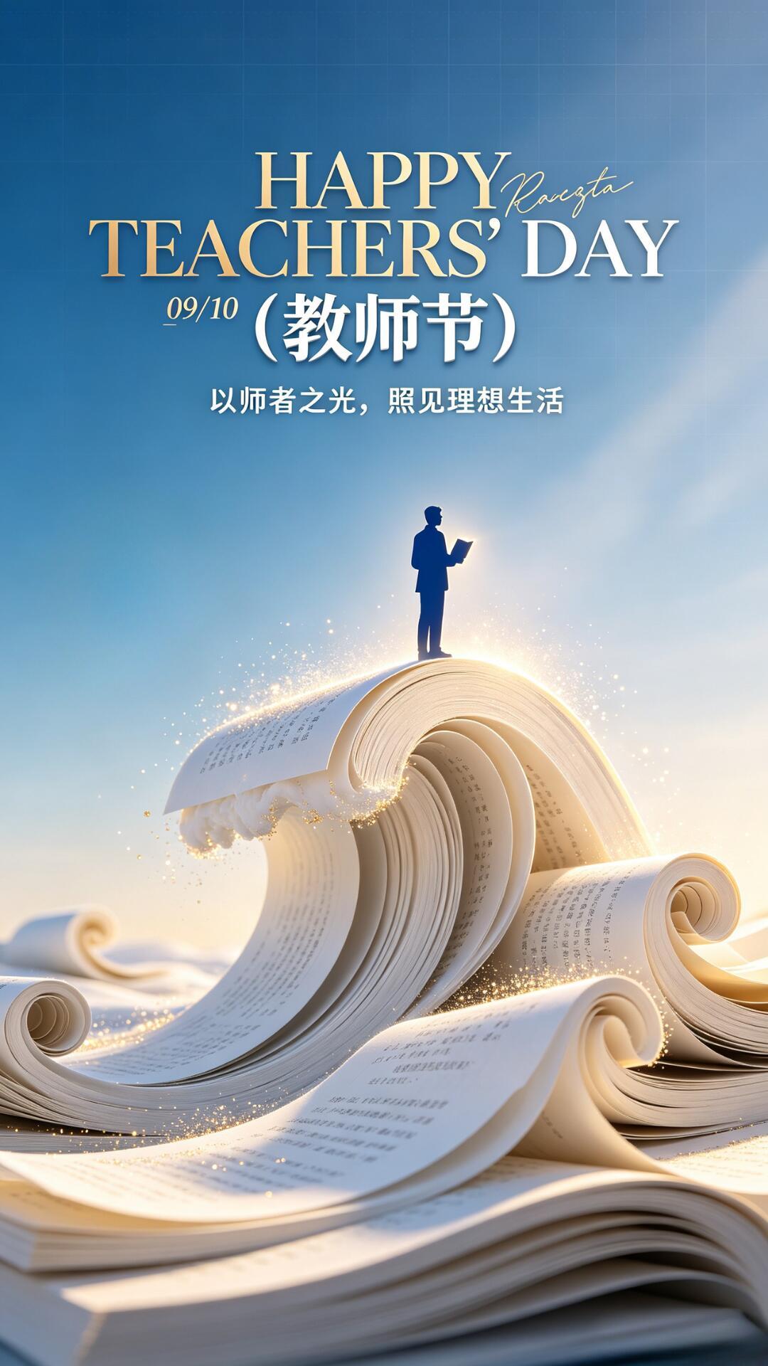 2026.9.10教师节祝福图片海报壁纸拿图吱一声噢～ 教师节教师节快乐