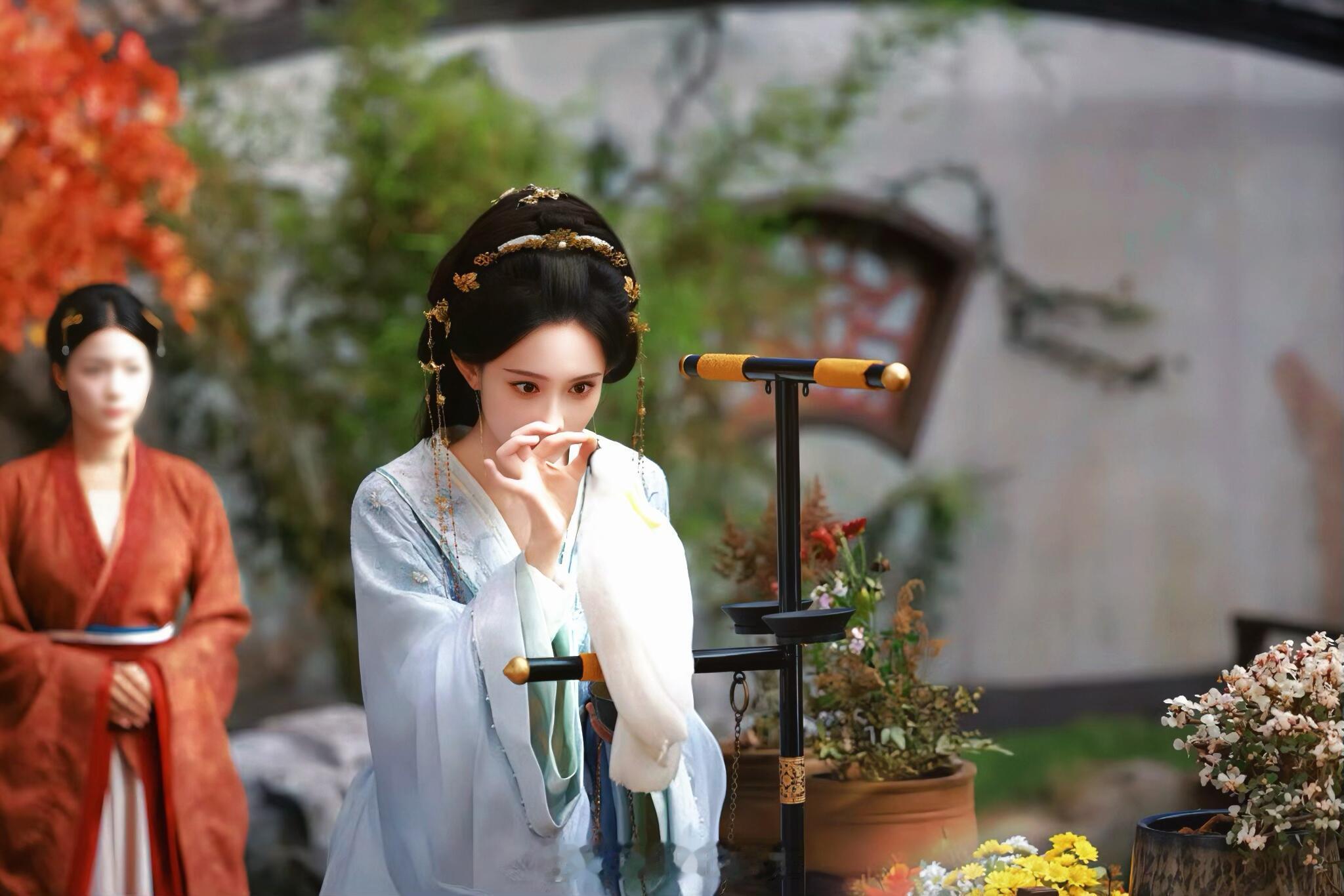 被孟子义一句话硬控了孟子义百花杀拍成乙游了 谁说权谋剧就得一群老头开会，孟姐1v
