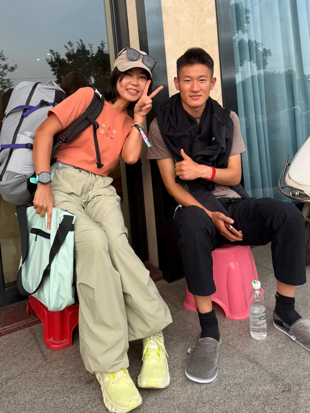 鸡笼顶越野赛｜遇到范邦林秒变迷妹！