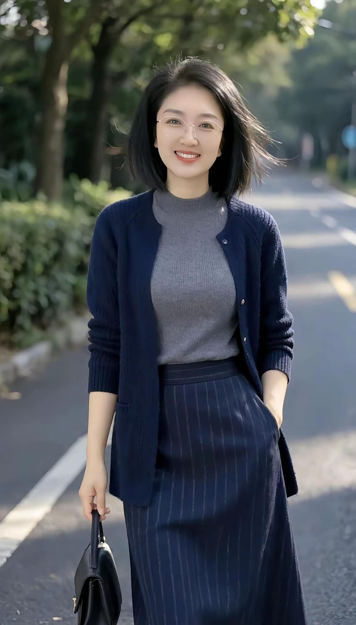 穿得真舒服，阳光明媚的一天！