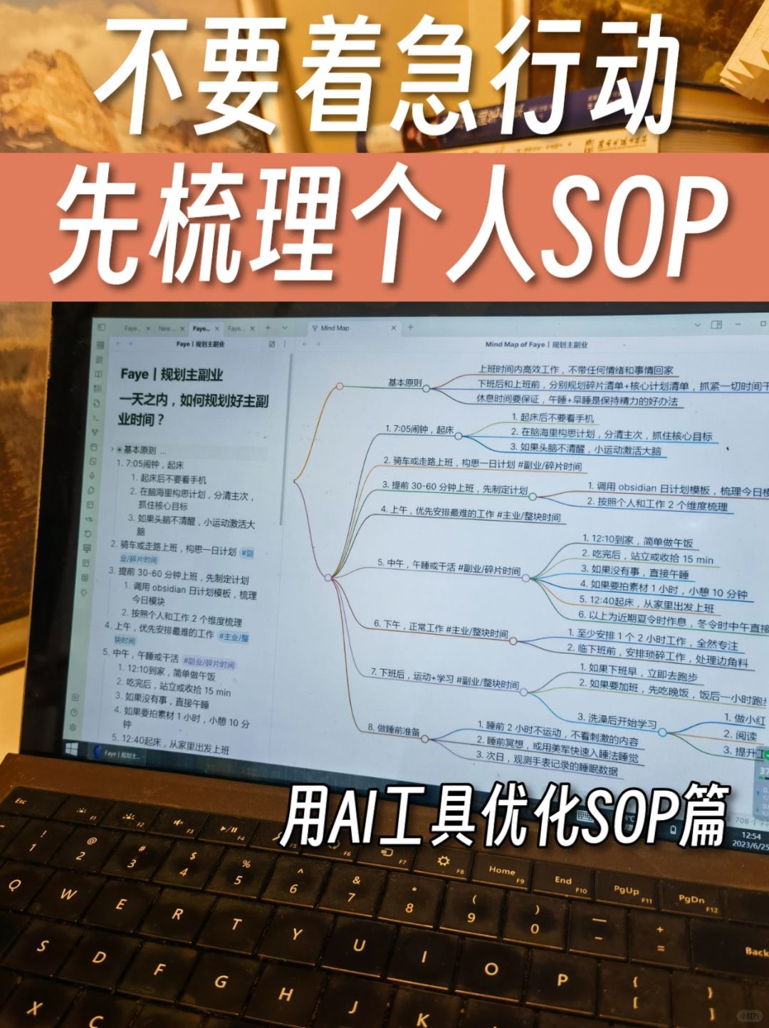 真心建议：职场人一定要梳理工作SOP🔥