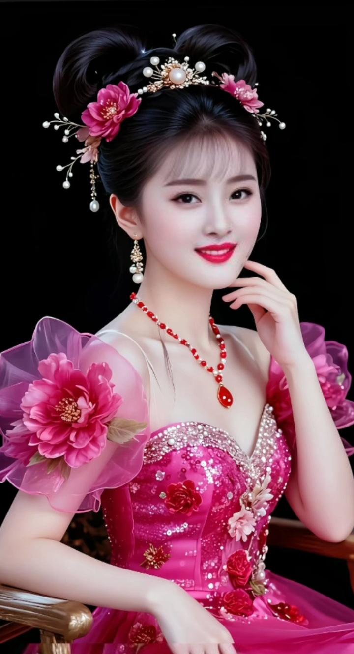 梦幻古风少女，粉裙花饰，优雅动人。女人在婚姻中最大的底气是什么? 嫁人到底要看家