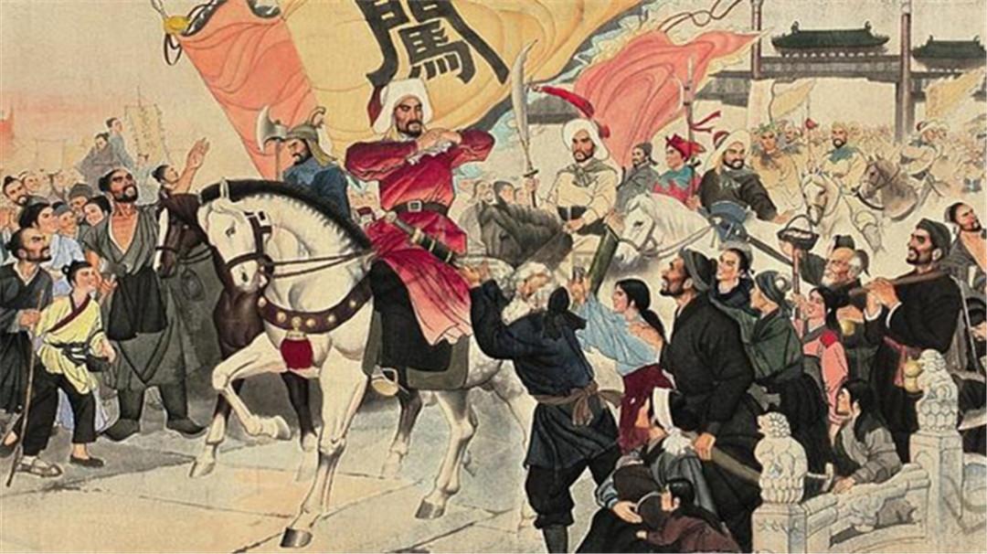 我们绝不做李自成！

这是1947年，中央机关从西柏坡进驻北京时，毛主席在出发前