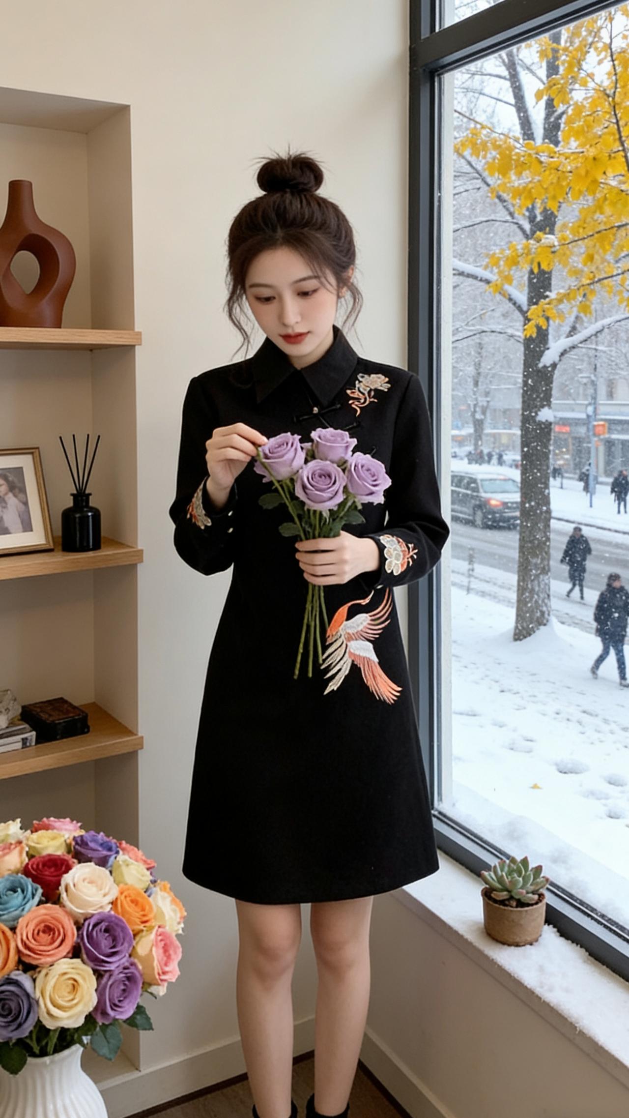 穿搭 新中式 国风古韵 今天穿什么 裙子搭配