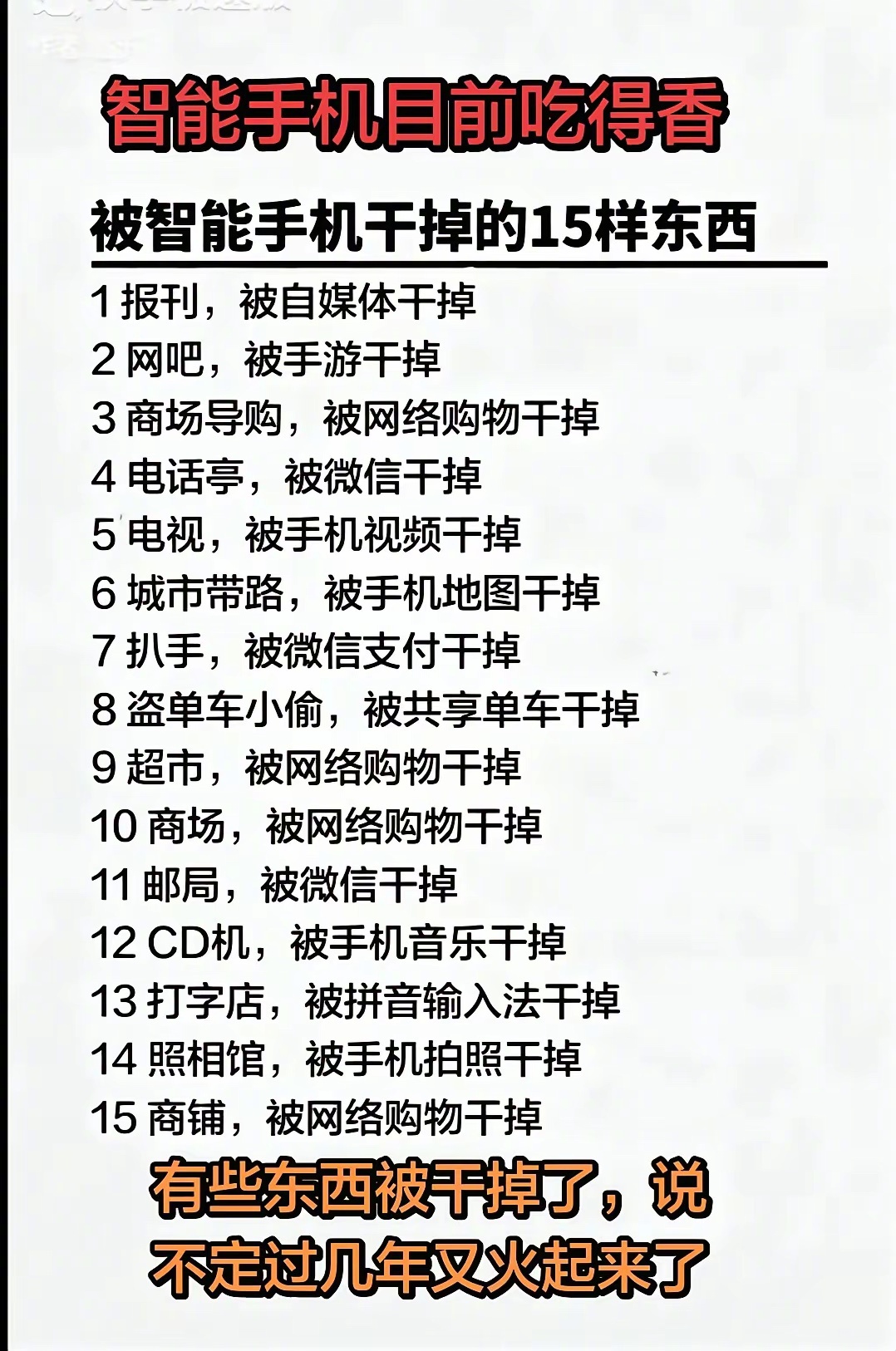 被智能手机干掉的15样东西张朝阳手算NASA载人绕月轨道张朝阳说AI火爆手算也很