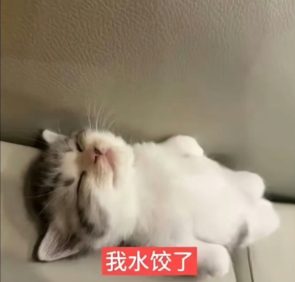 下机睡觉觉 