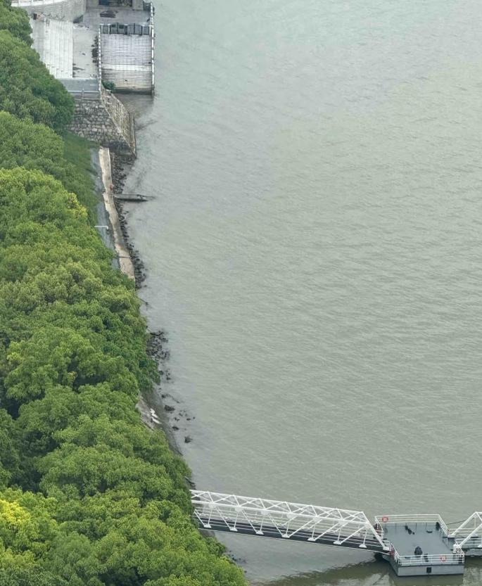 官方回应“湘江突现黑色污水”:不是企业排污,是雨天城区排渍