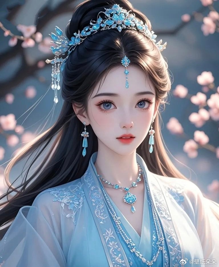 唯美古风人物头像 