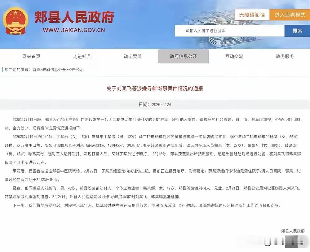 有结果了！当街伤害女孩后续，河南当地再发通报，打人夫妇身份披露，受伤者不止女孩一