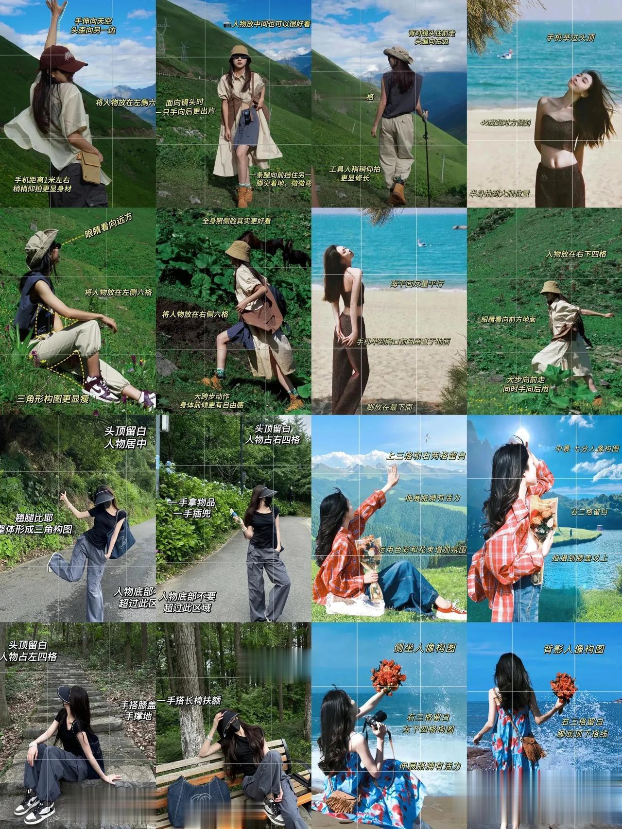不会拍照📷🤳的看过来！真的一看就会的构图法，超级出片。
#Fashion潮搭