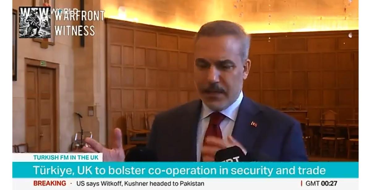 土耳其外交部长哈坎·法丹表示，在伊朗与美国可能达成和平协议后，土耳其可能会考虑参