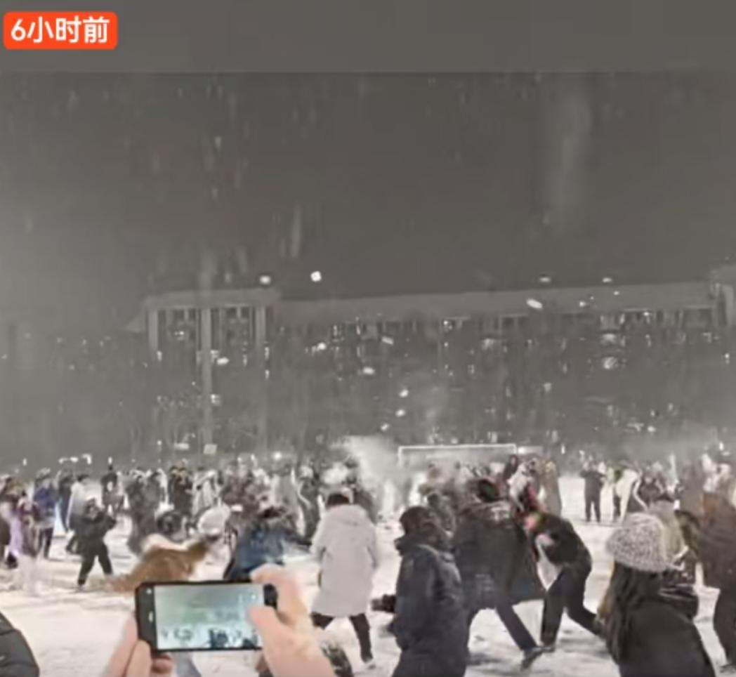 当北京的第一场雪悄然降临，这座古老都城的心脏地带，清华大学，上演了一场别开生面的