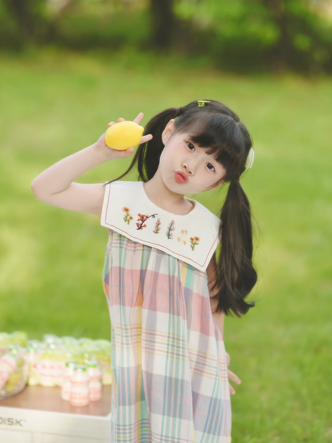5岁的夏天，明媚可爱~