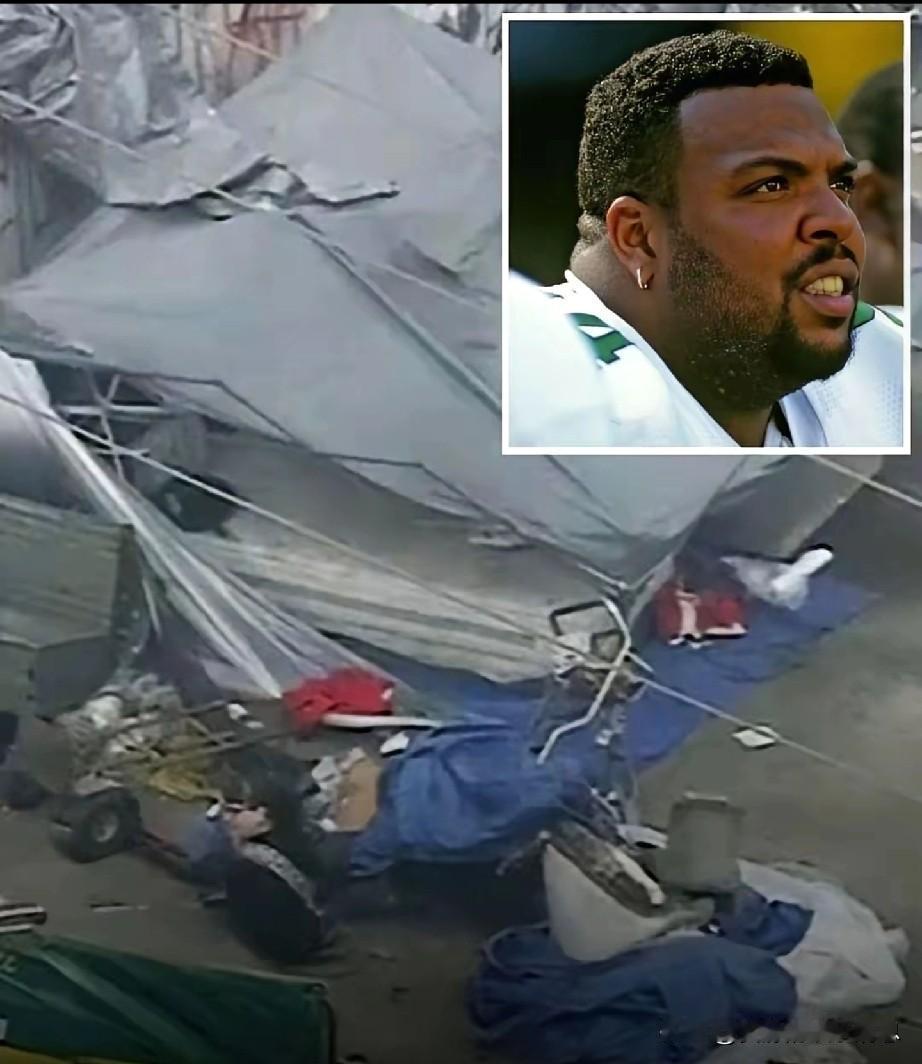 凯文·约翰逊，曾经的NFL橄榄球员，55岁，落难街头，被人抢劫，脑袋被钝器砸烂，