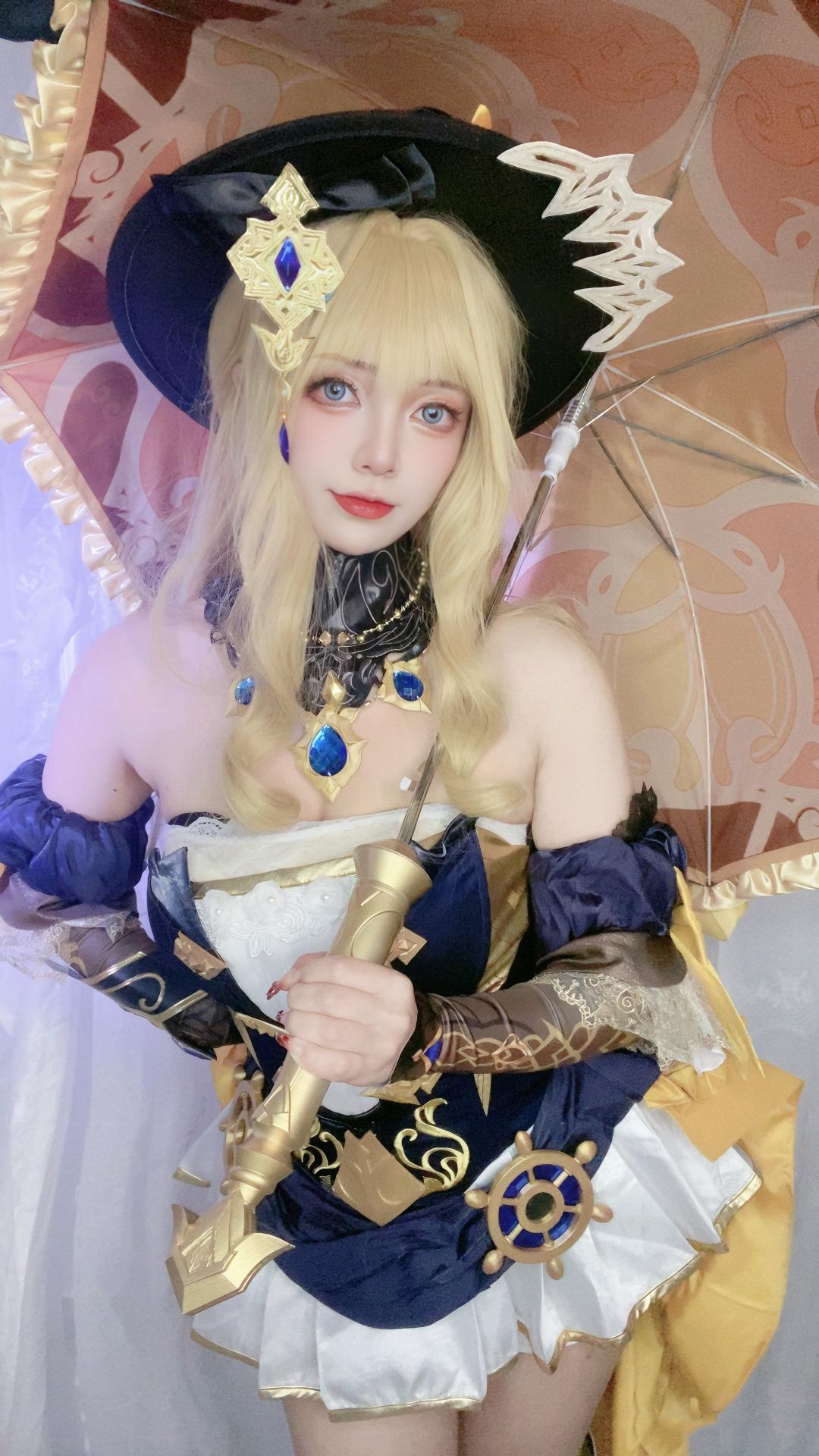 娜维娅：不要叫我炮姐。其实，我是一个狙击手！
COSER：大道寺律子L#原神##