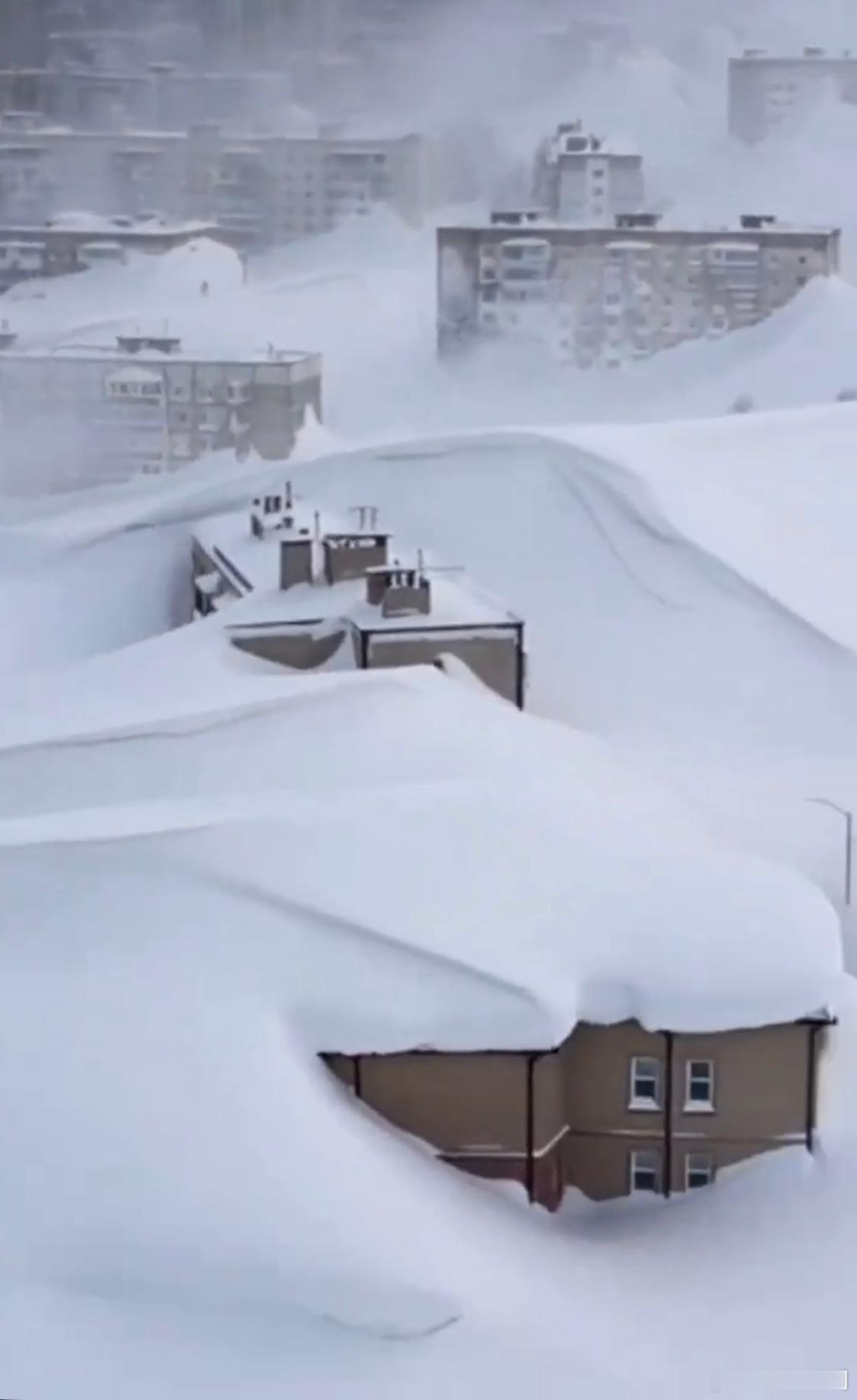 《被AI欺骗的雪》1、这是这几天被病毒式传播的Ai视频截图。西伯利亚很冷，堪察加