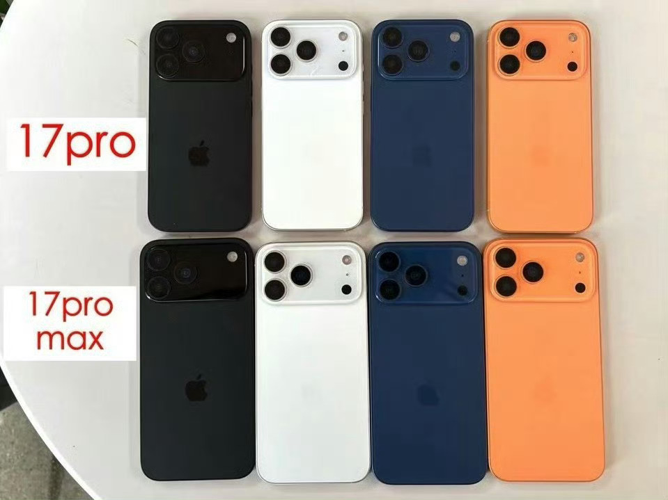 iPhone17Pro橙色机模曝光这个颜色和我想象的还是有点差别的，主要是太鲜艳