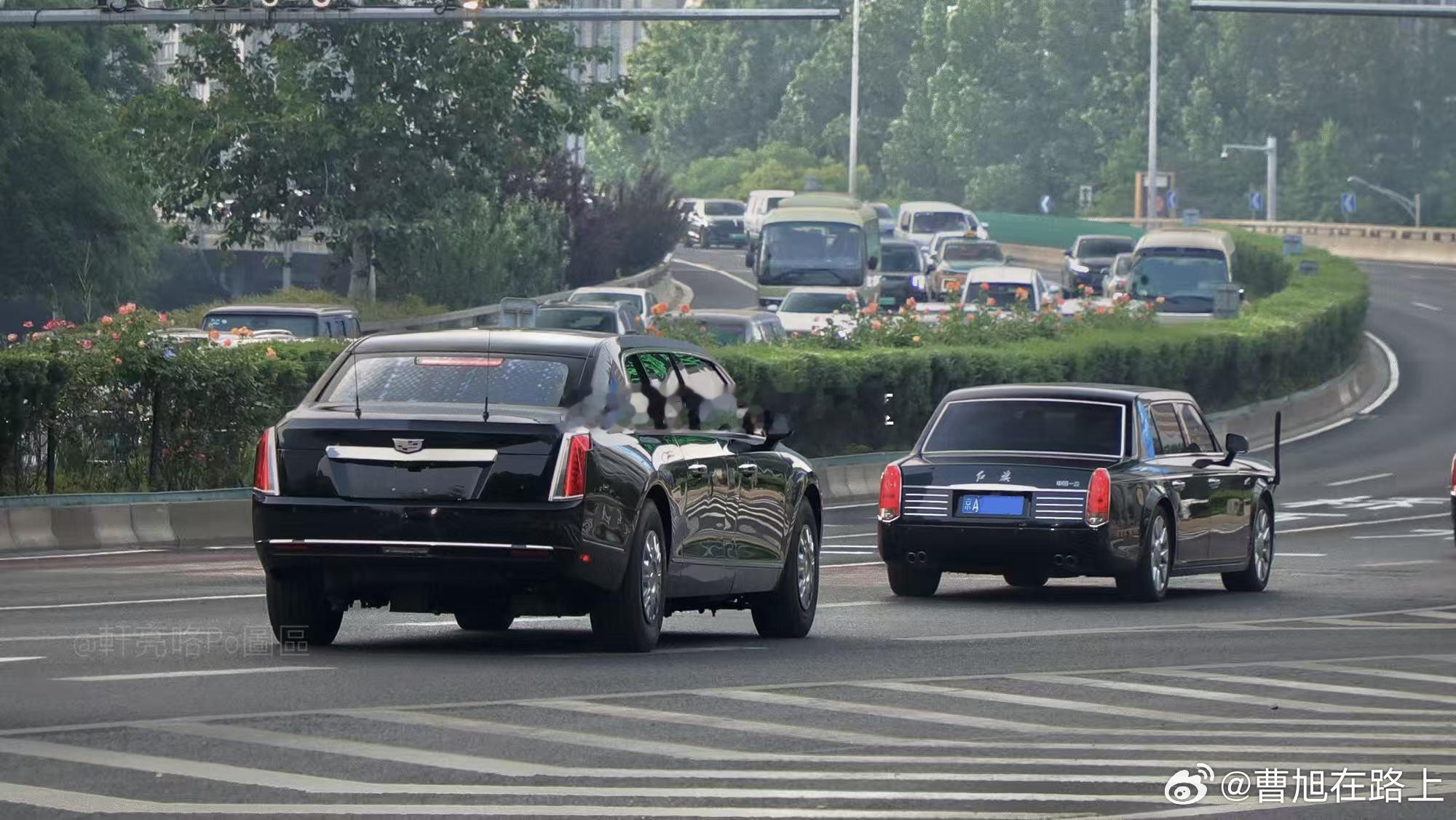 礼貌借图，该说不说 猎兽实在比例和气质都太拉了····看看前面的红旗，这才叫大国