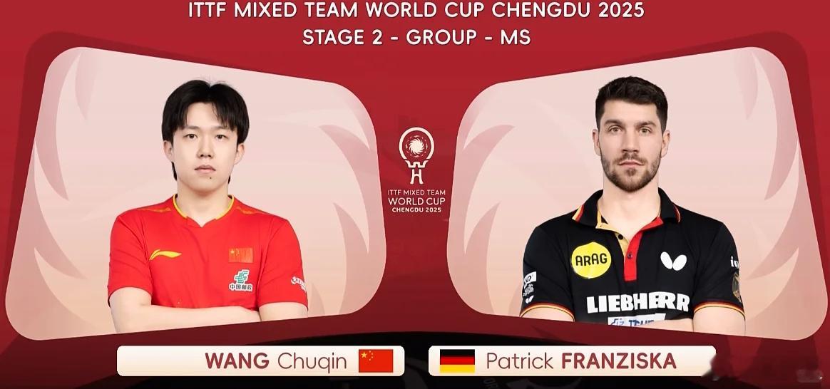 王楚钦1比2弗朗西斯卡王楚钦vs弗朗西斯卡 都怪樊振东 